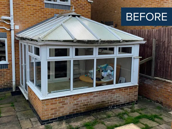 Conservatory Upgrades Before