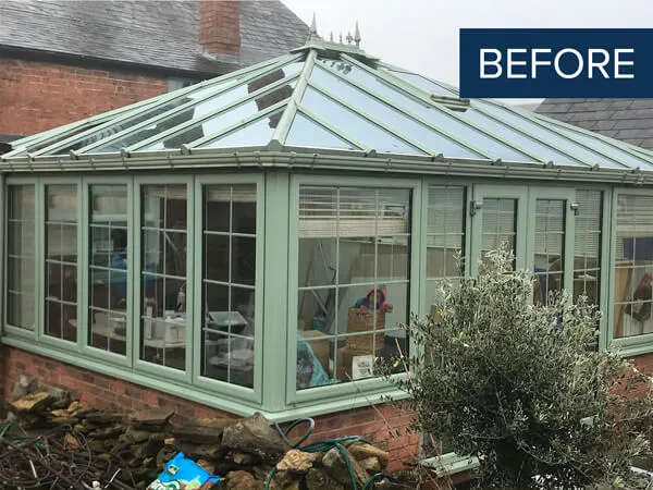 Conservatory Upgrades Before