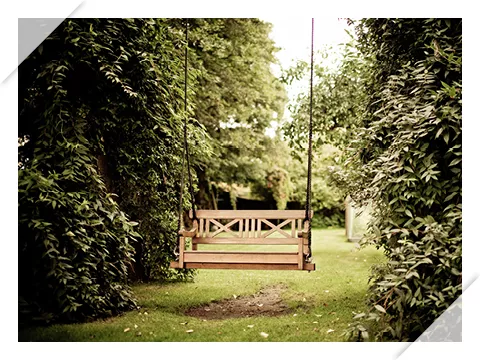 Garden swing