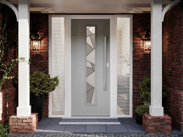 Sakura Long Agate Grey Tectronic Contemporary Forte Door