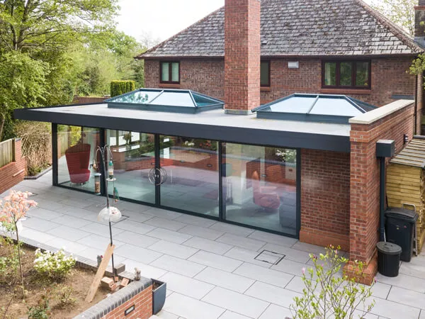 Flat Roofs & Skylights for Extensions from Orion