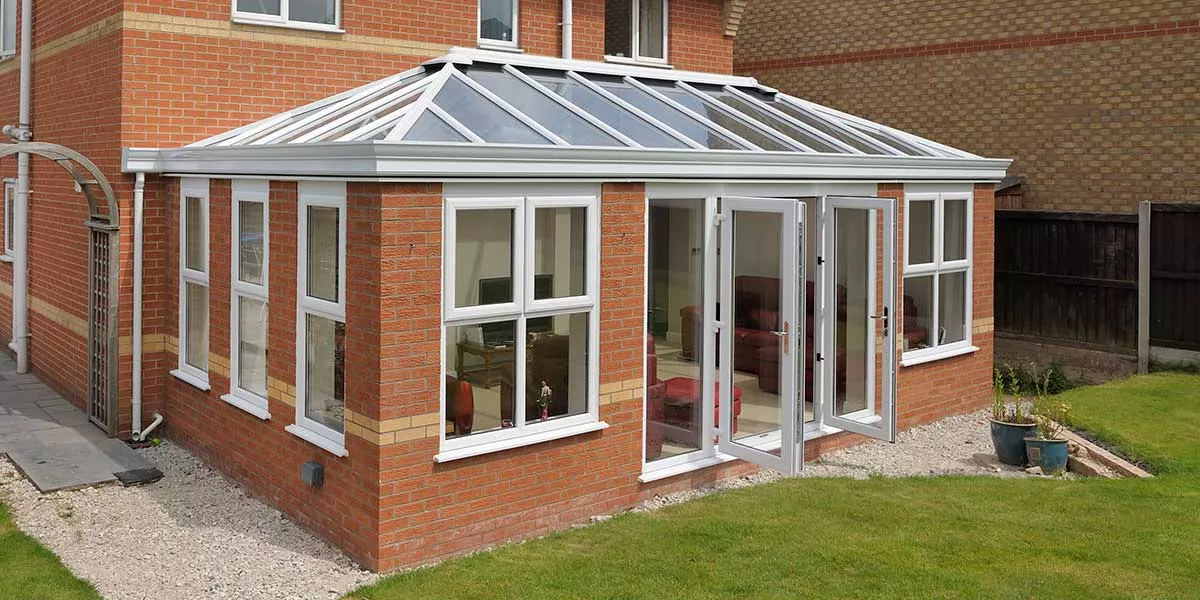 Modern Orangery With French Doors